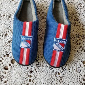 Official NHL NY Rangers Men's Slippers - Brand New